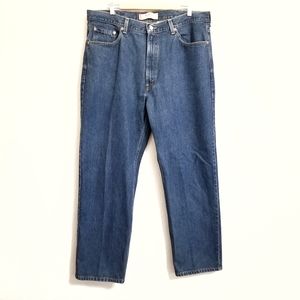 Levi's 550 Relaxed Fit Dark Wash Jeans 40x30